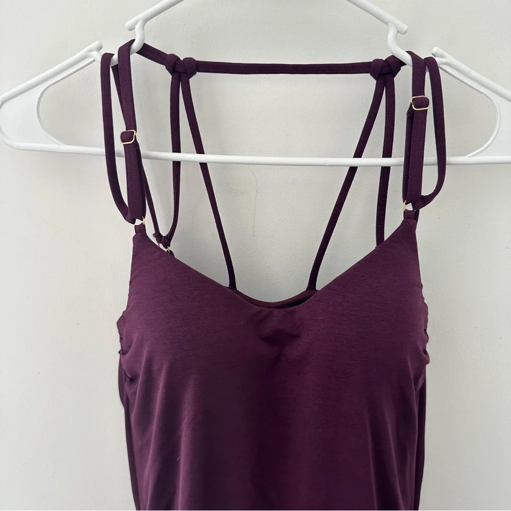 Athleta Aqualuxe Blousy Tankini Top - Picture 4 of 14